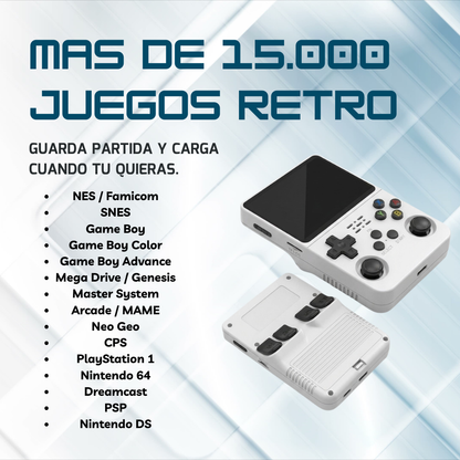 Consola con tus clásicos favoritos, +15.000 juegos