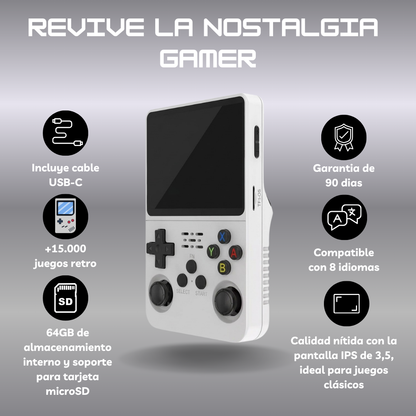 Consola con tus clásicos favoritos, +15.000 juegos